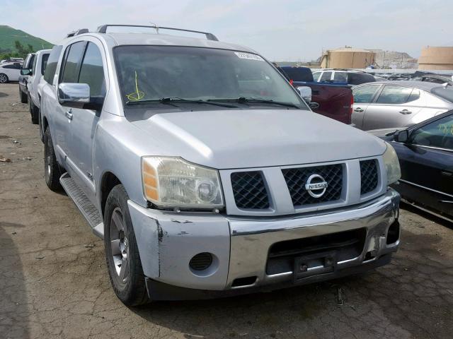 5N1AA08A65N715756 - 2005 NISSAN ARMADA SE BLACK photo 1