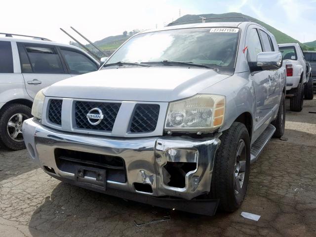 5N1AA08A65N715756 - 2005 NISSAN ARMADA SE BLACK photo 2