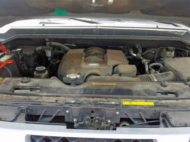 5N1AA08A65N715756 - 2005 NISSAN ARMADA SE BLACK photo 7