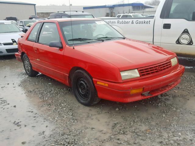 1P3AP64K1RN179602 - 1994 PLYMOUTH SUNDANCE D RED photo 1