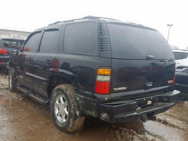 1GKEK63U35J236813 - 2005 GMC YUKON DENA BLACK photo 3