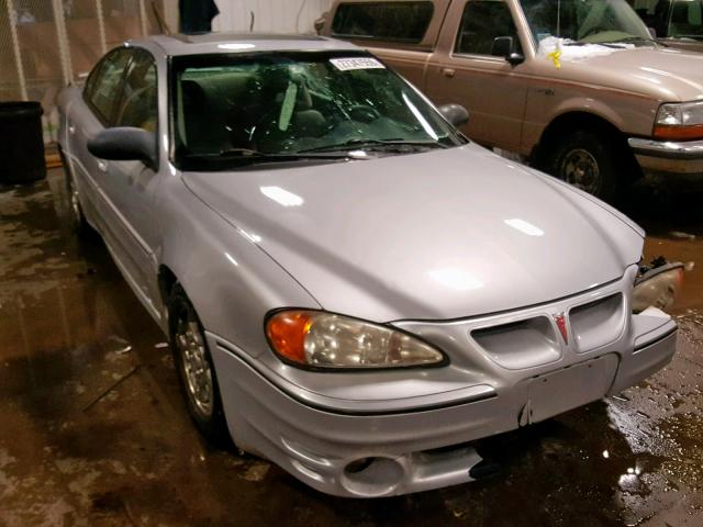 1G2NW52E34M694180 - 2004 PONTIAC GRAND AM G SILVER photo 1