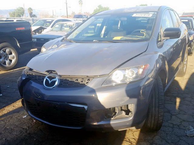 JM3ER29L170109170 - 2007 MAZDA CX-7 GRAY photo 2