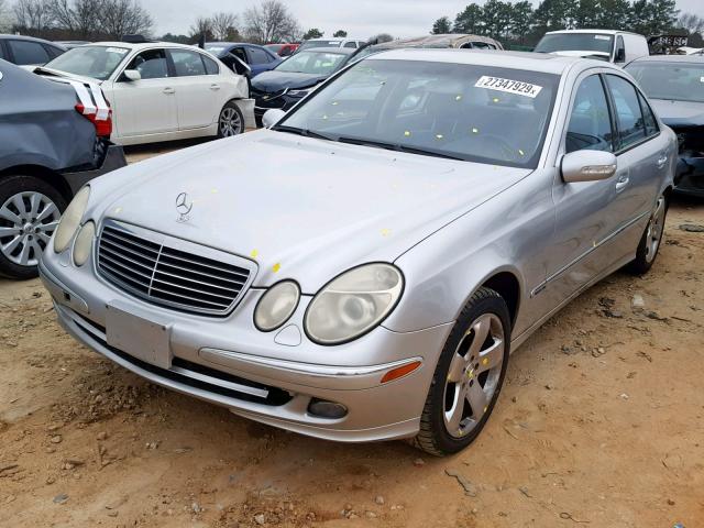 WDBUF65J83X109207 - 2003 MERCEDES-BENZ E 320 SILVER photo 2