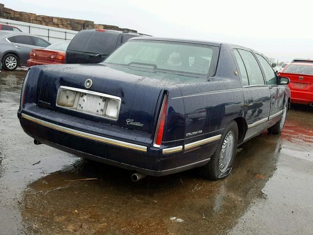 1G6KE54Y8XU728386 - 1999 CADILLAC DEVILLE DE BLUE photo 4