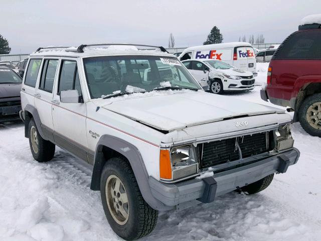 1J4FJ58S3ML609334 - 1991 JEEP CHEROKEE L WHITE photo 1