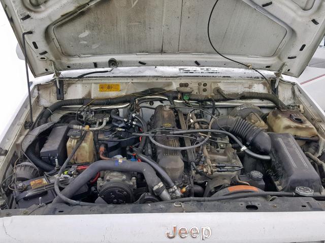 1J4FJ58S3ML609334 - 1991 JEEP CHEROKEE L WHITE photo 7