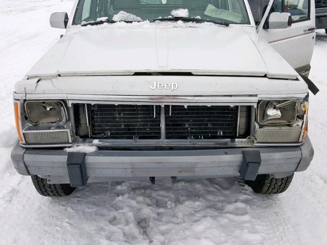 1J4FJ58S3ML609334 - 1991 JEEP CHEROKEE L WHITE photo 9