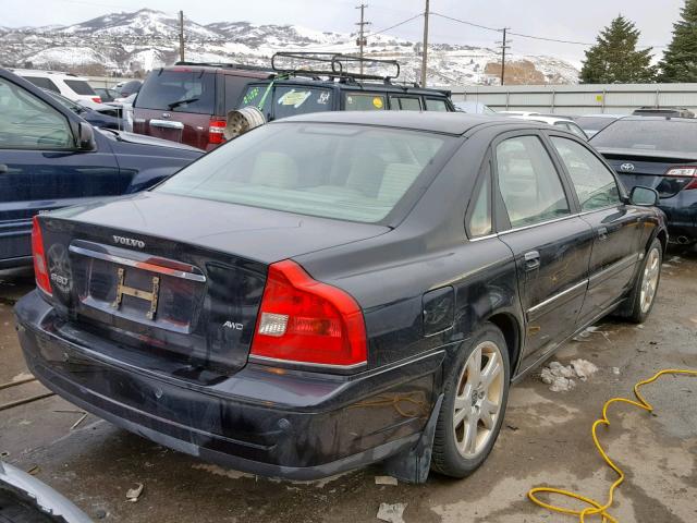 YV1TH592861440665 - 2006 VOLVO S80 2.5T BLACK photo 4