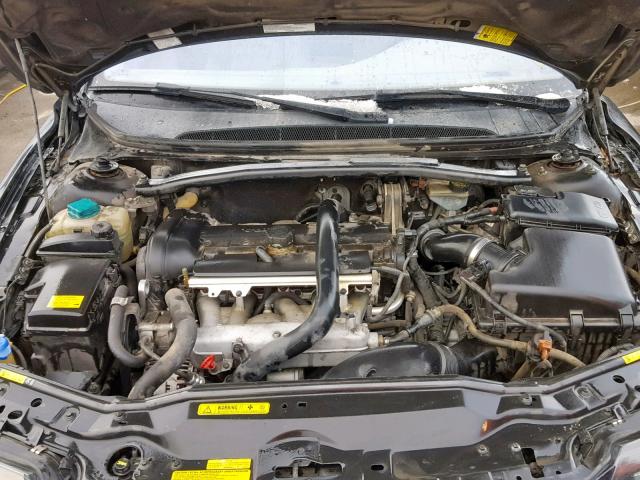 YV1TH592861440665 - 2006 VOLVO S80 2.5T BLACK photo 7