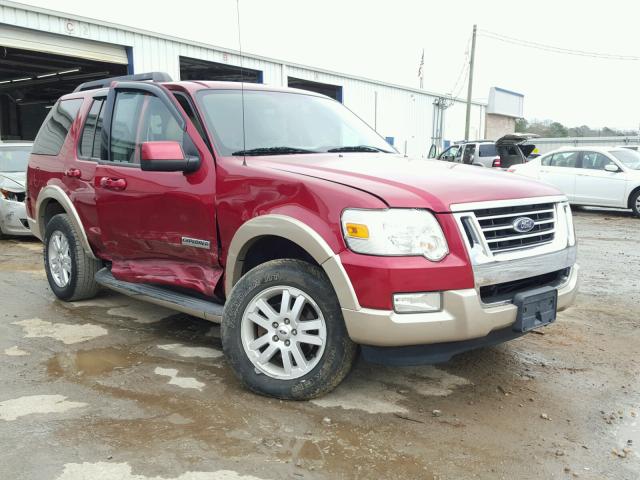 1FMEU74E38UA94626 - 2008 FORD EXPLORER E MAROON photo 1