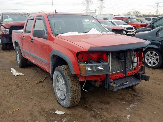 1GCDT33E988228156 - 2008 CHEVROLET COLORADO L RED photo 1