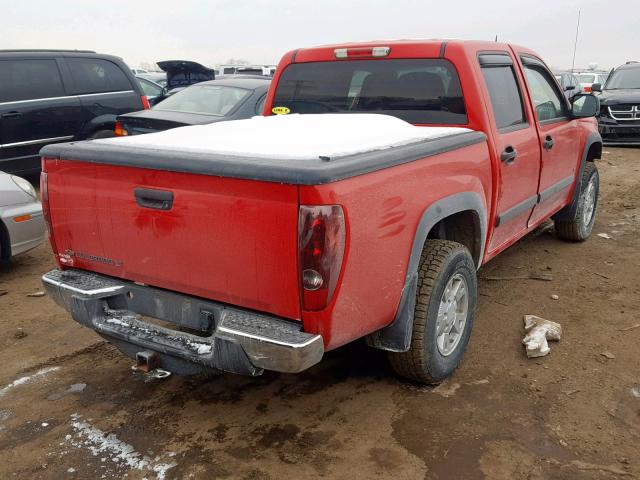 1GCDT33E988228156 - 2008 CHEVROLET COLORADO L RED photo 4