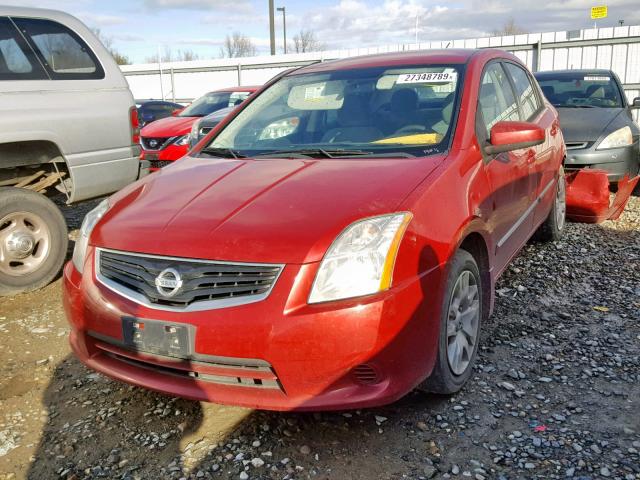 3N1AB6AP0AL721195 - 2010 NISSAN SENTRA 2.0 RED photo 2