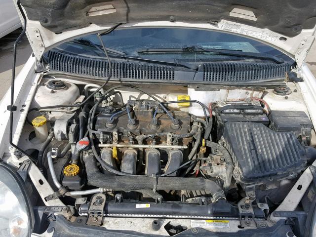 1B3ES26C53D245386 - 2003 DODGE NEON SE WHITE photo 7