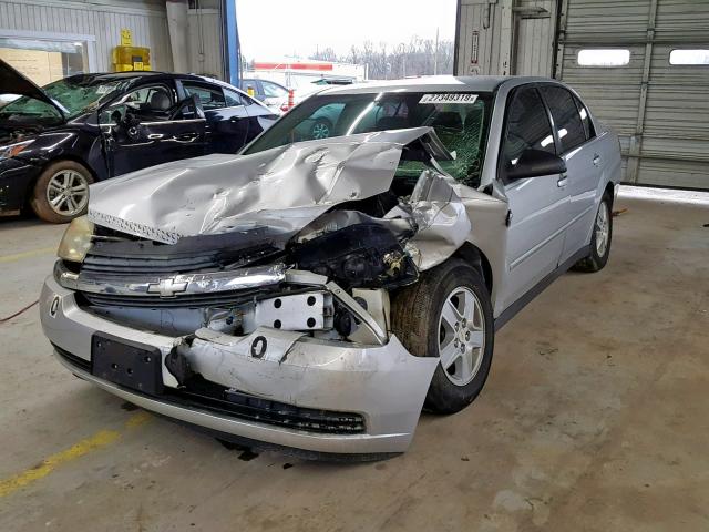 1G1ZT52875F230890 - 2005 CHEVROLET MALIBU LS SILVER photo 2
