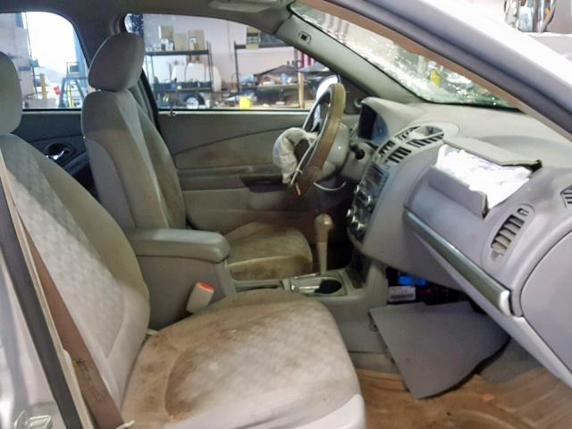 1G1ZT52875F230890 - 2005 CHEVROLET MALIBU LS SILVER photo 5