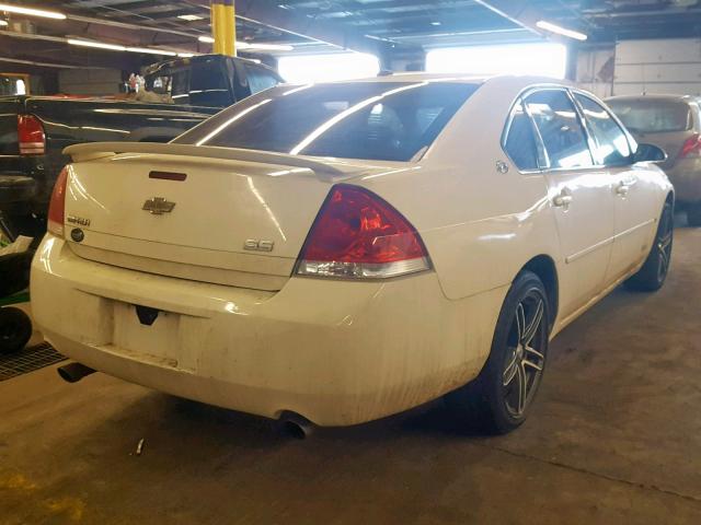 2G1WD58C869260308 - 2006 CHEVROLET IMPALA SUP 白色 照片 4