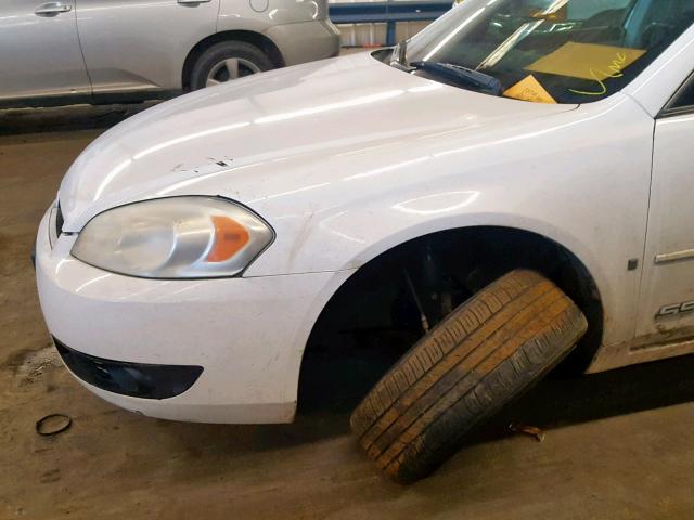 2G1WD58C869260308 - 2006 CHEVROLET IMPALA SUP 白色 照片 9