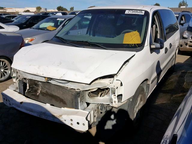 2FMZA50645BA50830 - 2005 FORD FREESTAR S WHITE photo 2