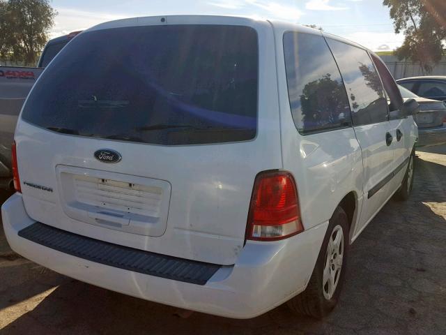 2FMZA50645BA50830 - 2005 FORD FREESTAR S WHITE photo 4