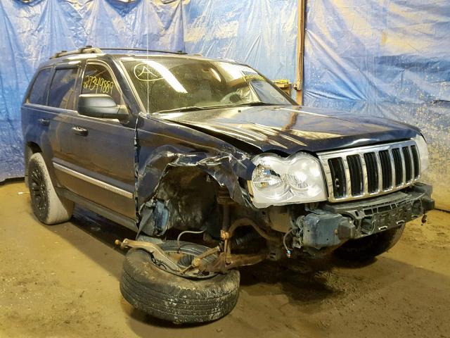 1J4HR58N35C608603 - 2005 JEEP GRAND CHER BLUE photo 1