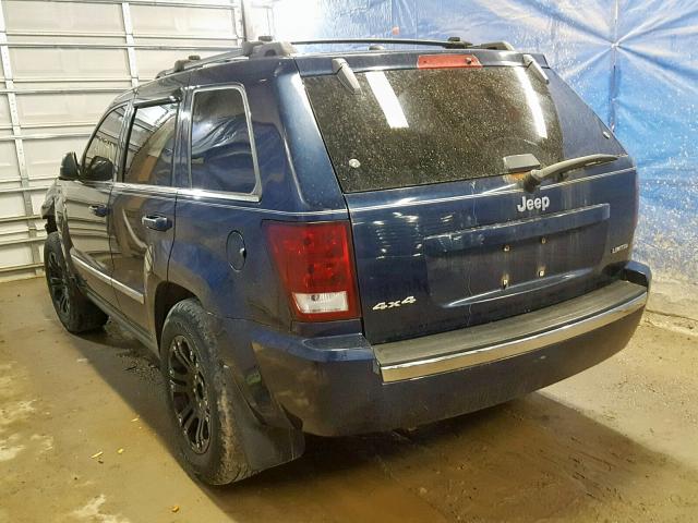 1J4HR58N35C608603 - 2005 JEEP GRAND CHER BLUE photo 3