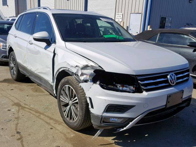 3VV3B7AX6JM021592 - 2018 VOLKSWAGEN TIGUAN SE WHITE photo 1