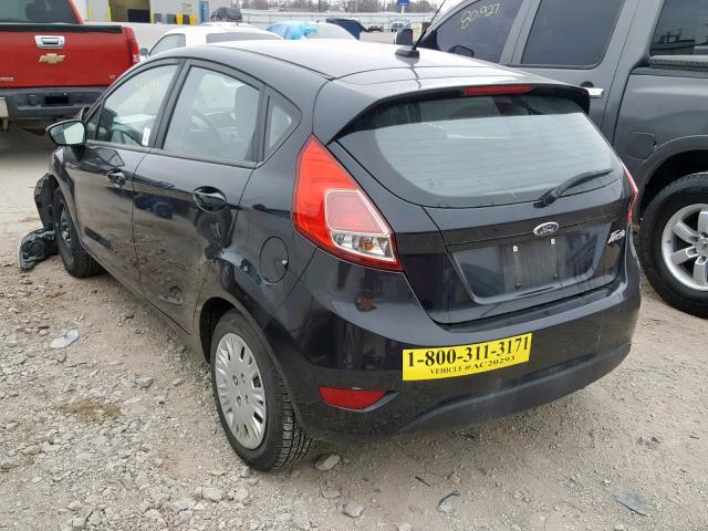 3FADP4TJXEM228431 - 2014 FORD FIESTA S BLACK photo 3