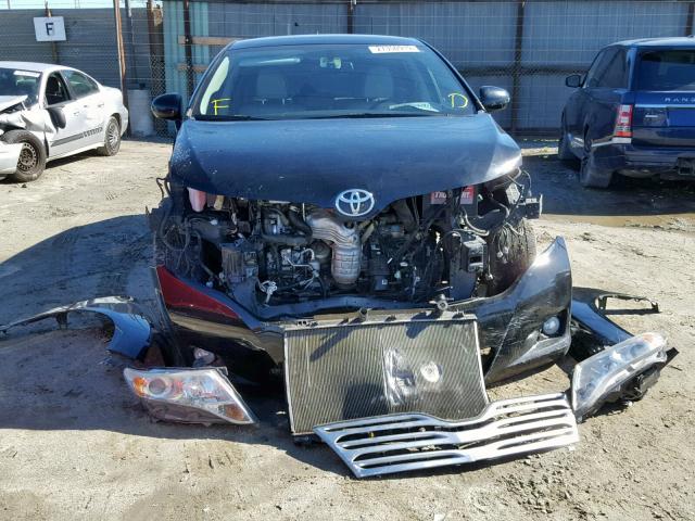 4T3BK3BB0CU065594 - 2012 TOYOTA VENZA LE BLACK photo 9