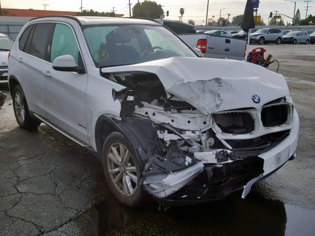 5UXKR2C59E0C01857 - 2014 BMW X5 SDRIVE3 WHITE photo 1
