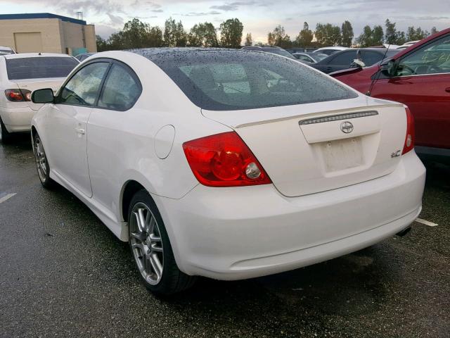 JTKDE177360108111 - 2006 TOYOTA SCION TC თეთრი ფოტო 3