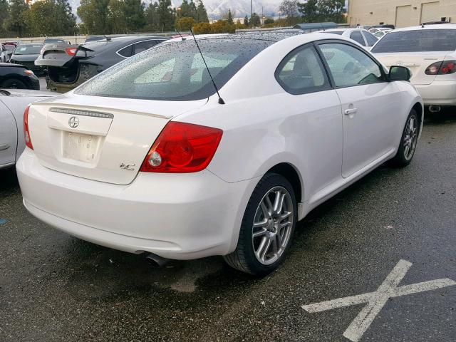 JTKDE177360108111 - 2006 TOYOTA SCION TC თეთრი ფოტო 4