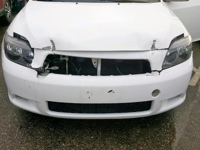 JTKDE177360108111 - 2006 TOYOTA SCION TC თეთრი ფოტო 9