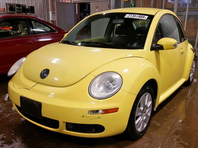 3VWPW31C28M515790 - 2008 VOLKSWAGEN NEW BEETLE Gelb Foto 2
