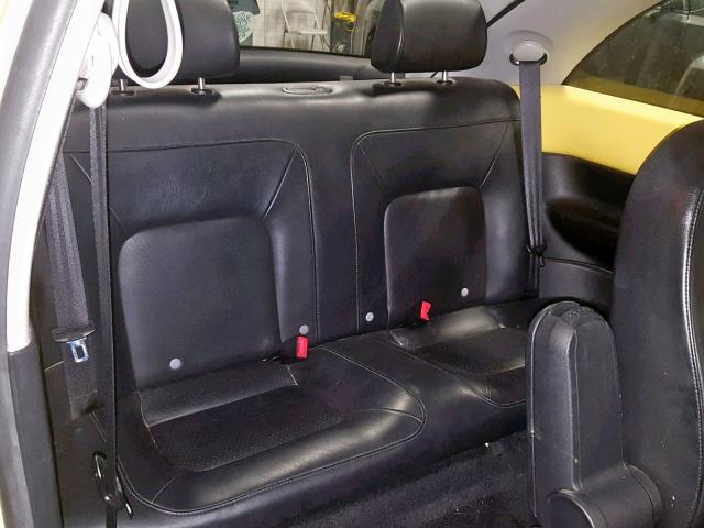 3VWPW31C28M515790 - 2008 VOLKSWAGEN NEW BEETLE Gelb Foto 6