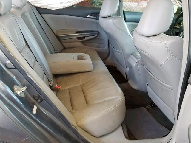 1HGCP26888A096551 - 2008 HONDA ACCORD EXL GRAY photo 6