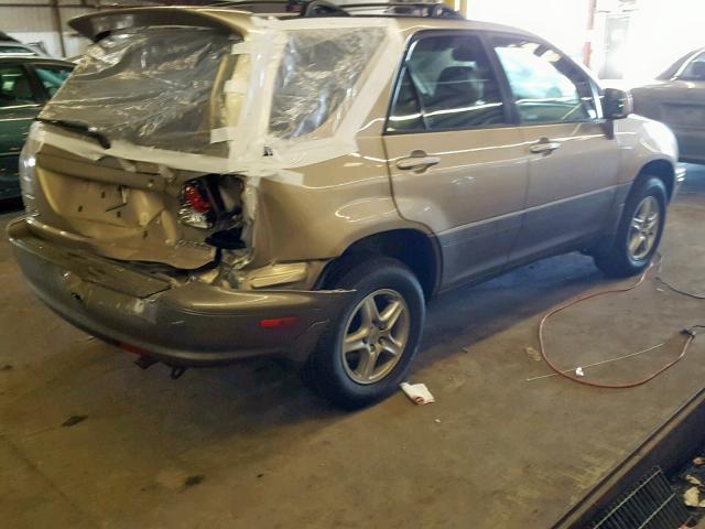 JTJHF10U830305368 - 2003 LEXUS RX 300 GOLD photo 4