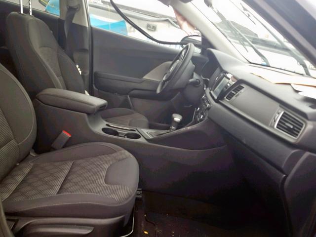 KNDCB3LC0J5160401 - 2018 KIA NIRO FE BLACK photo 5