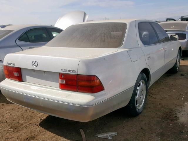 JT8UF22E3S0030423 - 1995 LEXUS LS 400 WHITE photo 4