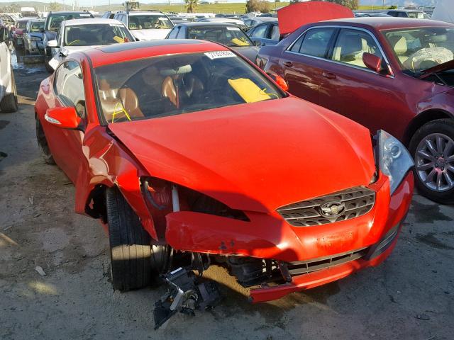 KMHHU6KH8AU035050 - 2010 HYUNDAI GENESIS CO RED photo 1