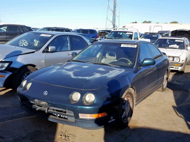 JH4DB7665TS005136 - 1996 ACURA INTEGRA SE GREEN photo 2