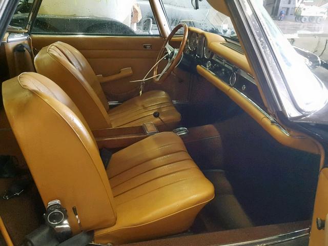 11304412001840 - 1968 MERCEDES-BENZ 280SL BROWN photo 5