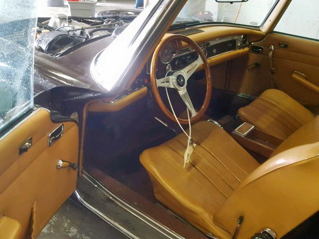 11304412001840 - 1968 MERCEDES-BENZ 280SL BROWN photo 9