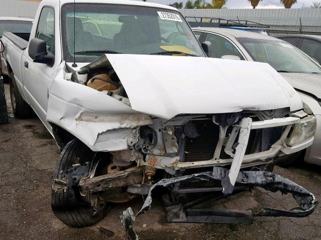 1FTYR10D69PA13339 - 2009 FORD RANGER WHITE photo 1