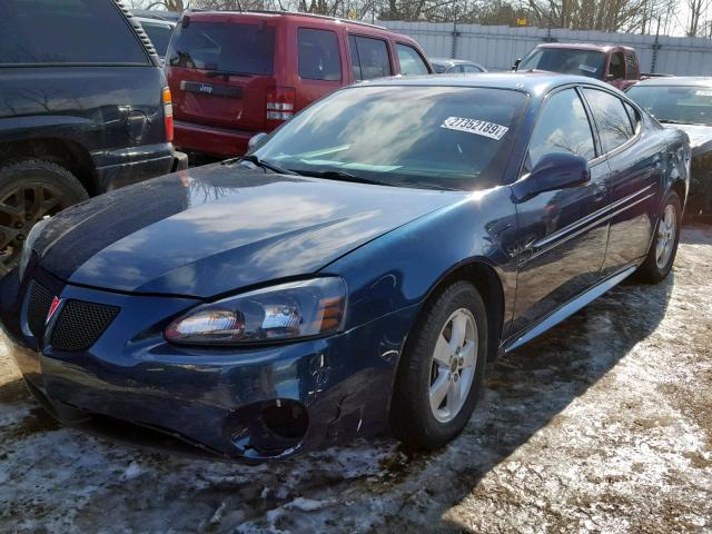 2G2WP552X61191022 - 2006 PONTIAC GRAND PRIX BLUE photo 2