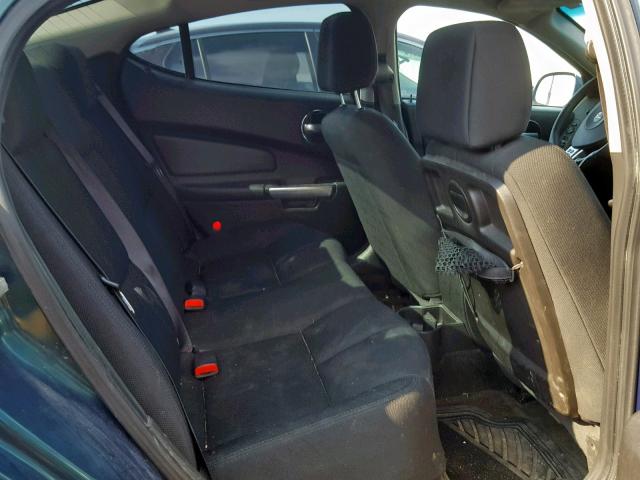 2G2WP552X61191022 - 2006 PONTIAC GRAND PRIX BLUE photo 6