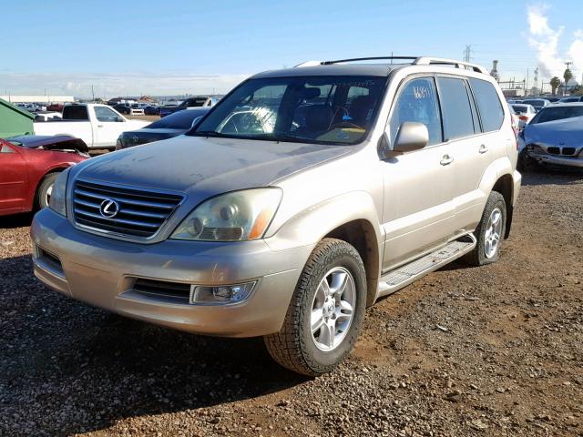 JTJBT20X540030655 - 2004 LEXUS GX 470 SILVER photo 2