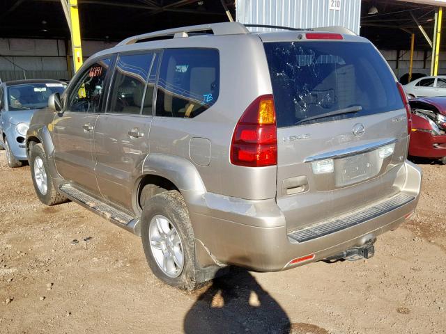 JTJBT20X540030655 - 2004 LEXUS GX 470 SILVER photo 3