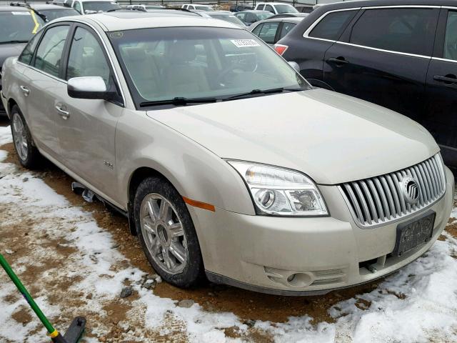 1MEHM42W58G608887 - 2008 MERCURY SABLE PREM SILVER photo 1